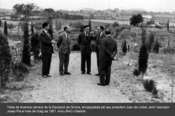 Fotografia Josep Pla Ullastret 1961