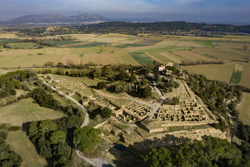 Imatge aèria del Puig de Sant Andreu