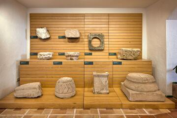 Detall interior museu Ullastret